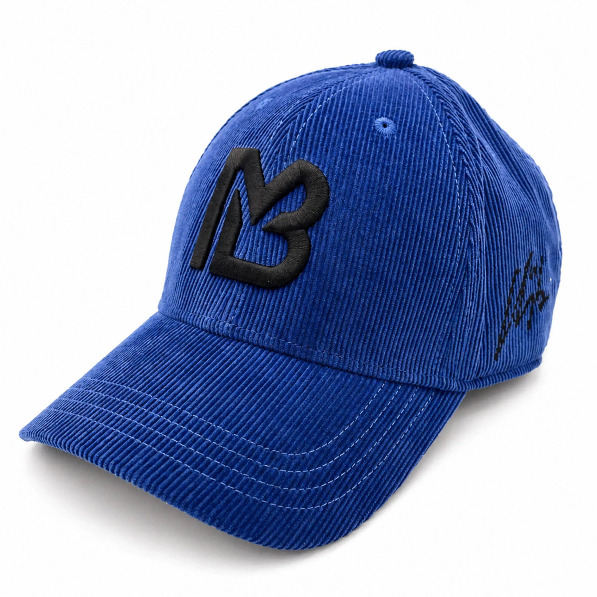 Cappello Midnight Cord in velluto a coste, vista frontale